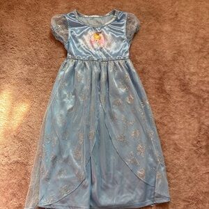 Disney Blue Dress with Silver Details